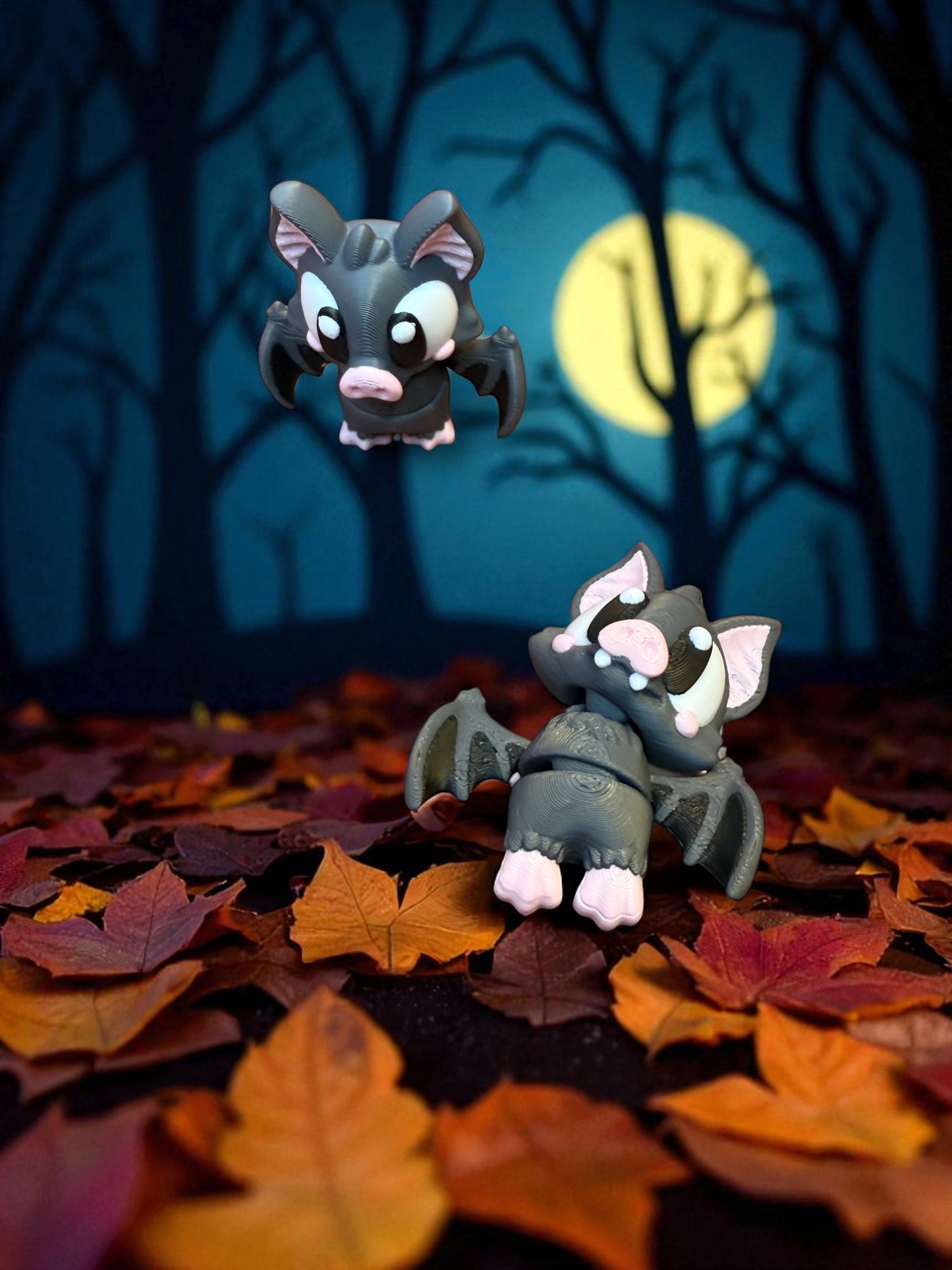 Melty Pixel 3D Printed Articulated Collectible for Desk Decoration Zoo Animal Edition