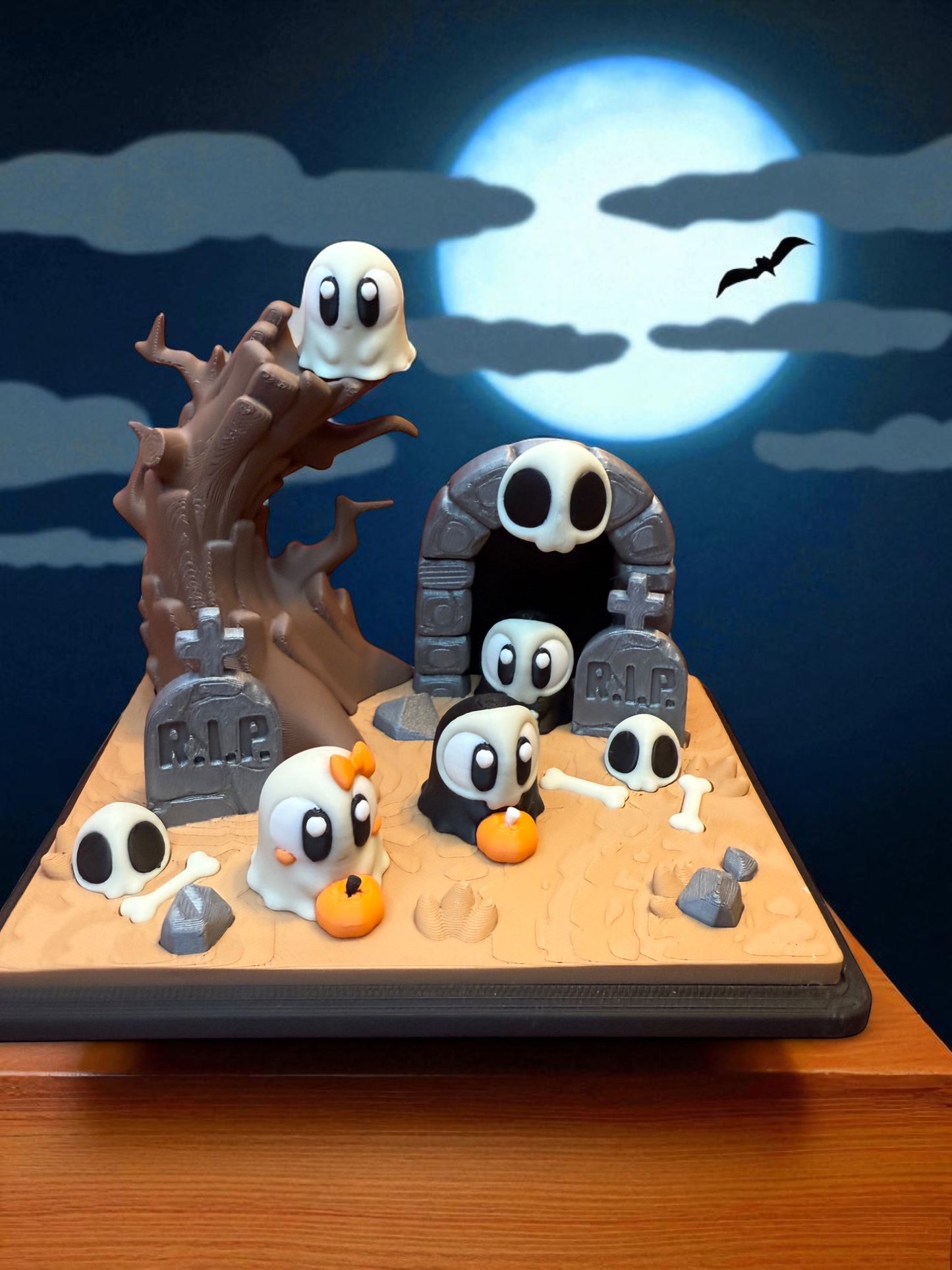 Haunted Graveyard Playset