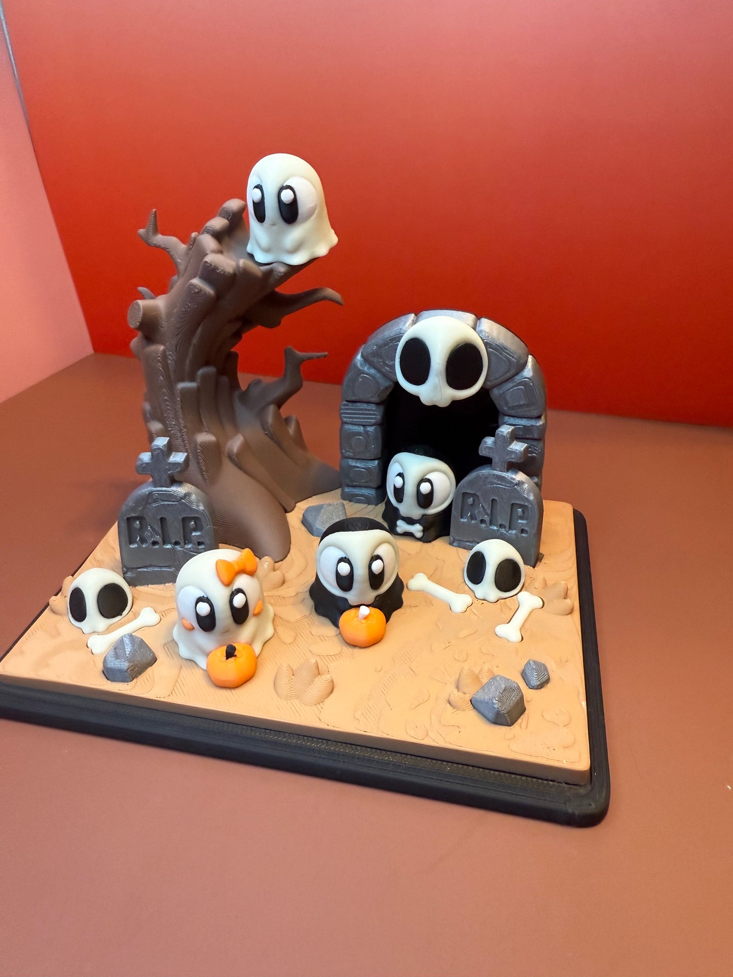 Haunted Graveyard Playset