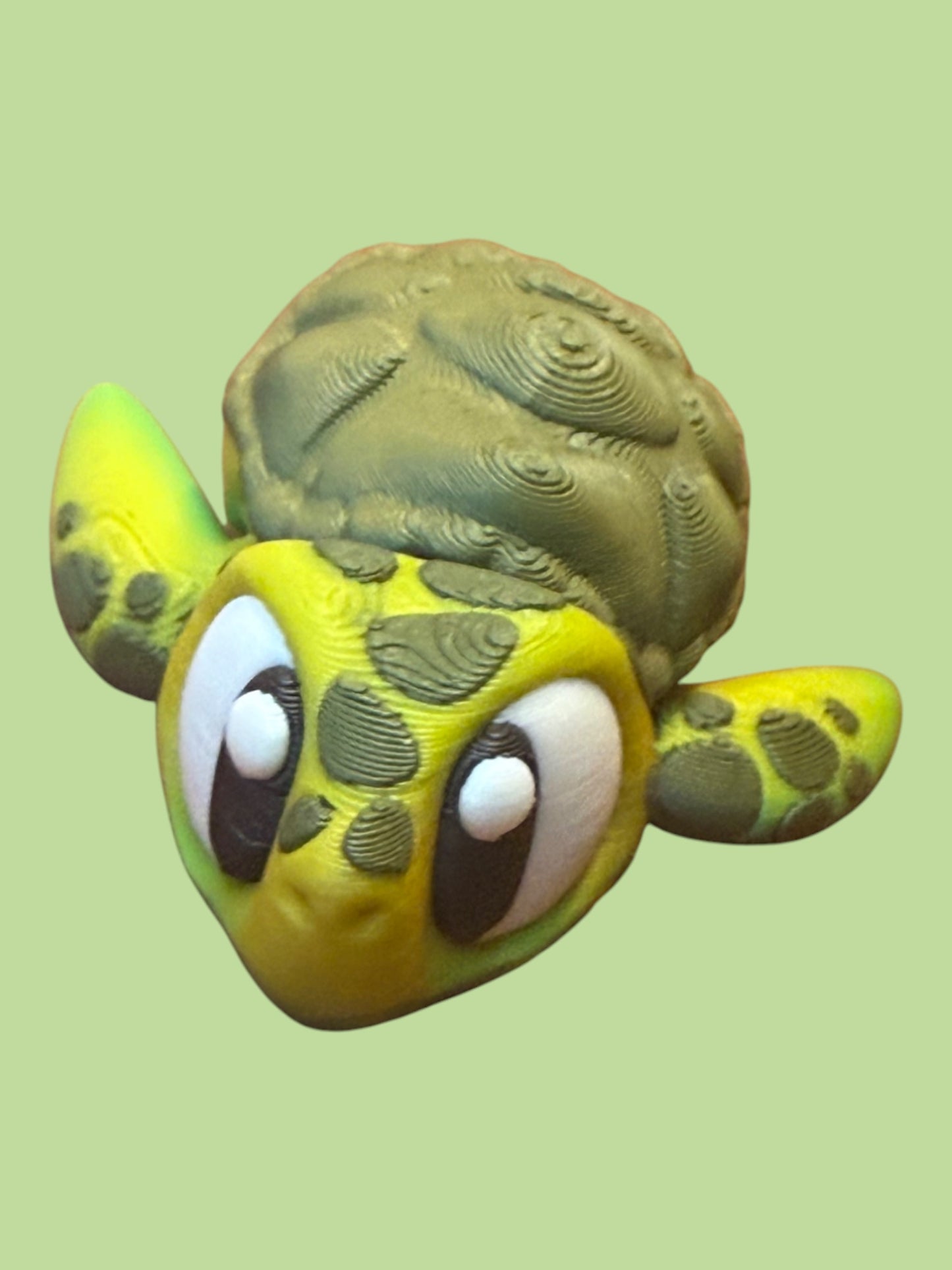 Melty Pixel 3D Printed Articulated Collectible for Desk Decoration Ocean Ornament