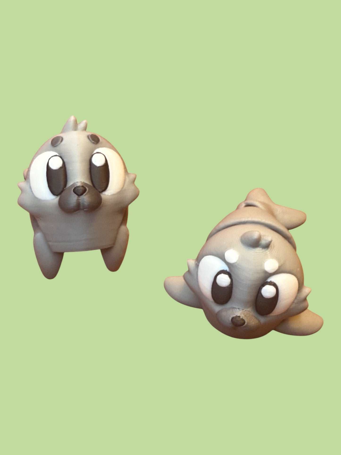 Melty Pixel 3D Printed Articulated Collectible for Desk Decoration Ocean Ornament