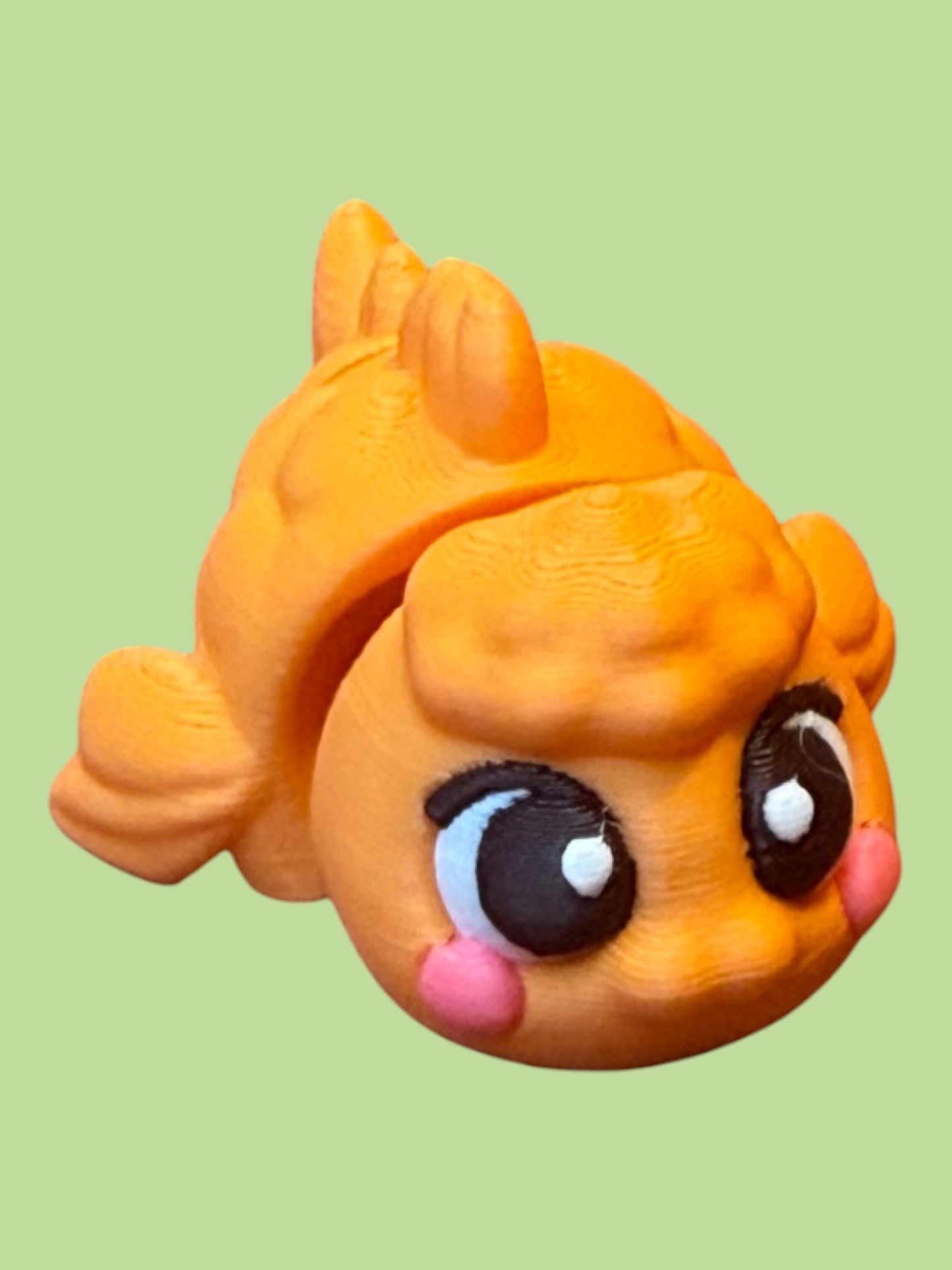 Melty Pixel 3D Printed Articulated Collectible for Desk Decoration Ocean Ornament