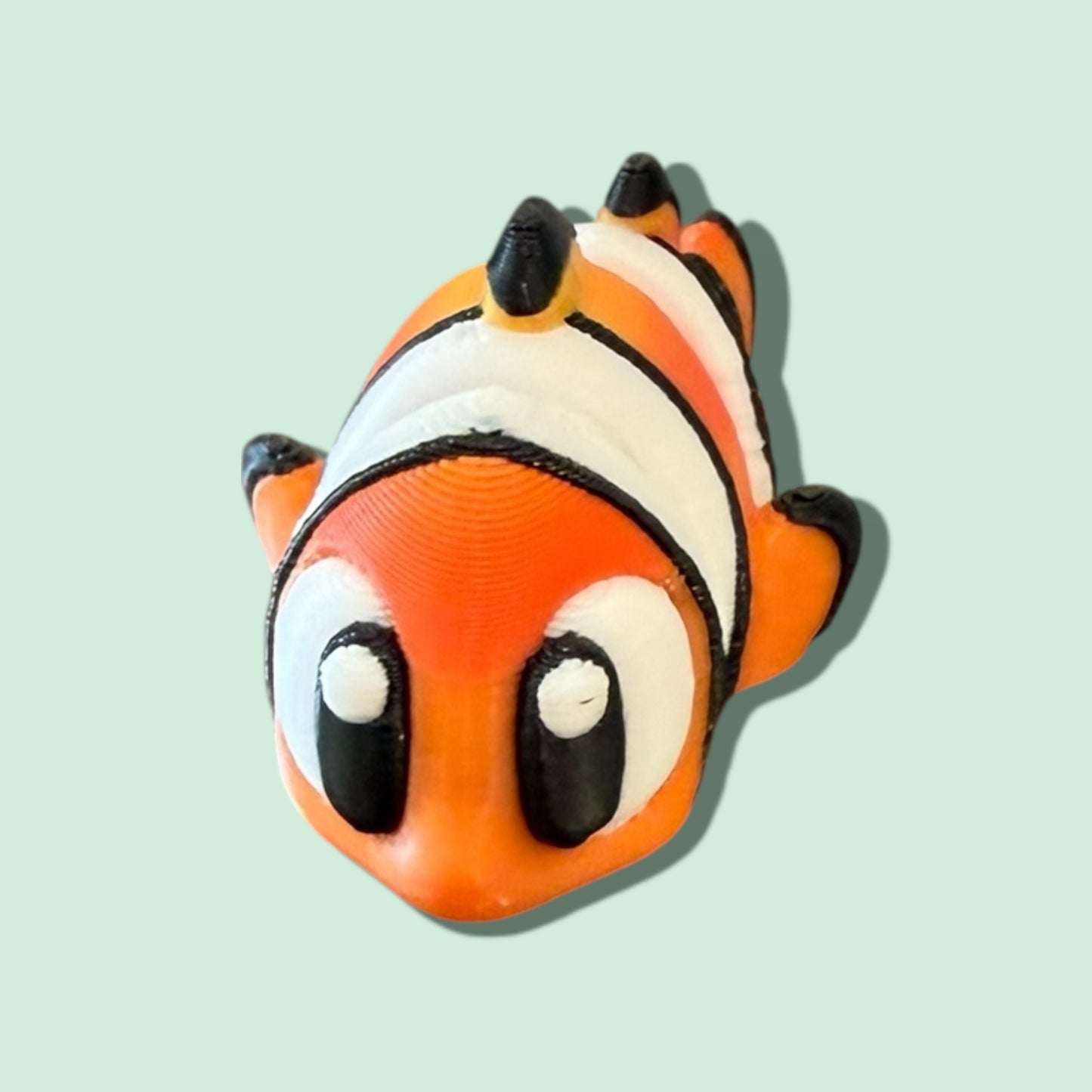 Melty Pixel 3D Printed Articulated Collectible for Desk Decoration Ocean Ornament