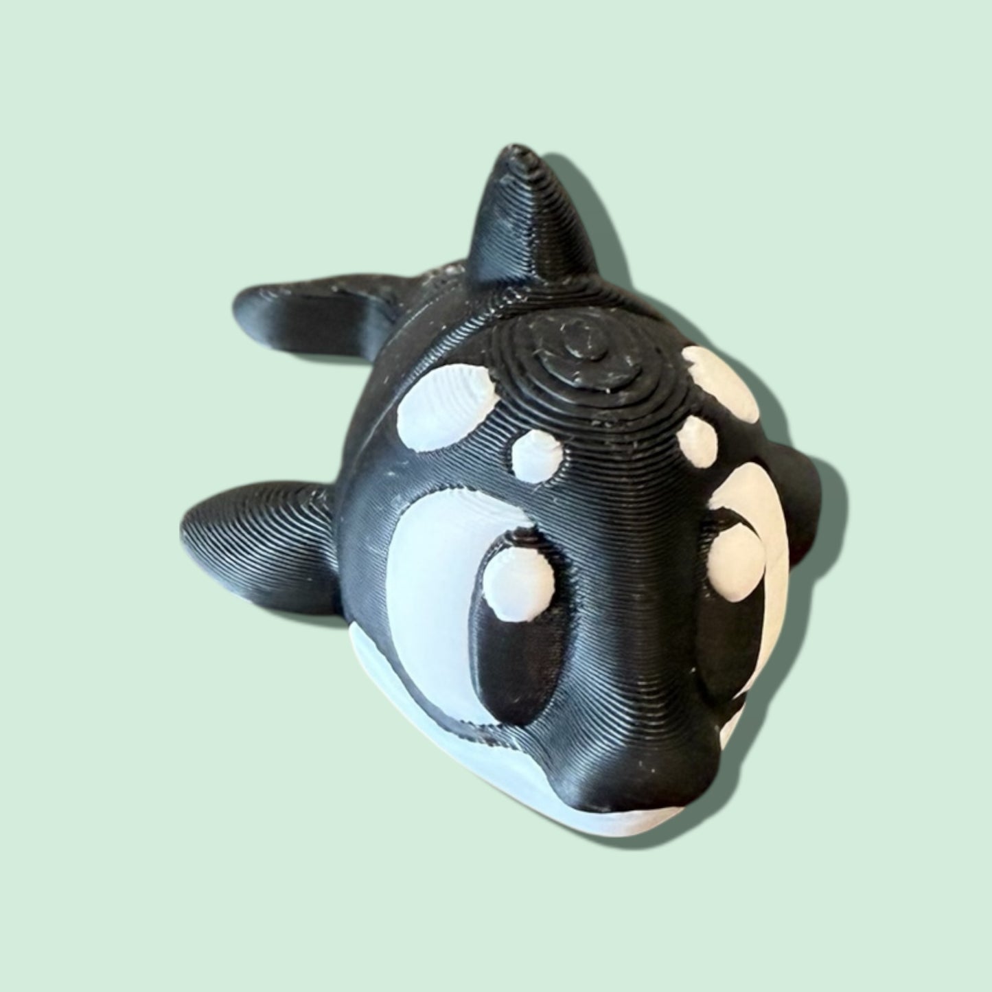 Melty Pixel 3D Printed Articulated Collectible for Desk Decoration Ocean Ornament