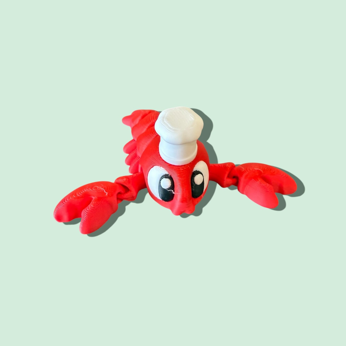 Melty Pixel 3D Printed Articulated Collectible for Desk Decoration Ocean Ornament