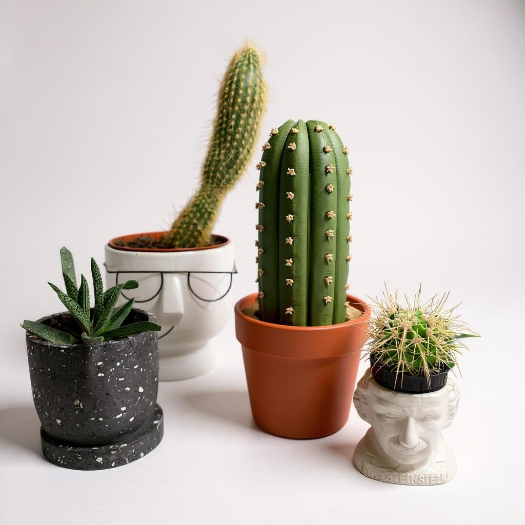 Cactus Inspired Chess Set - 3D Printed Desert-Themed Yellow Orange Board with Eco-Friendly Pieces for Game Night or Quirky Coffee Table Flex