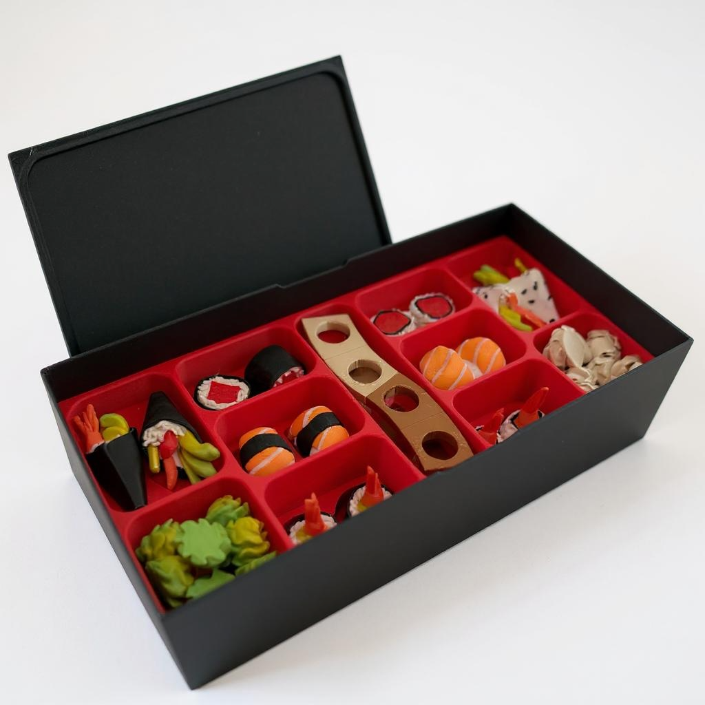 🍣 Sushi-Inspired Chess Set – A Culinary Battle of Wits